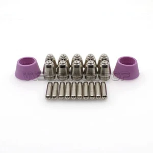 AG-60 SG-55 WSD60 Plasma Cutter Torch Electrode Nozzle Tip Shield Cup 20pcs - Picture 1 of 5