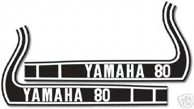Yamaha GTMX 1973 calcomanías de tanque de combustible Foto 1 de 1