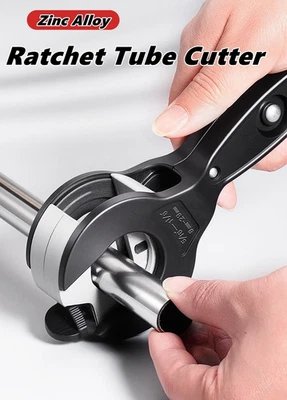 Ratchet Tube Cutter 8-29mm Universal Pipe Cutter Steel Copper Aluminum Tool - Image 1 of 4