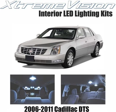 Xtremevision Interior LED for Cadillac DTS 2006-2011 (12 Pieces) Cool White... - Image 1 of 4