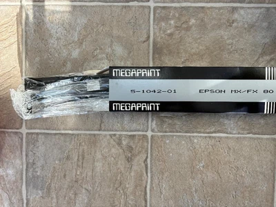 Fita preta Epson MX/FX 80, frete grátis - Imagem 1 de 4