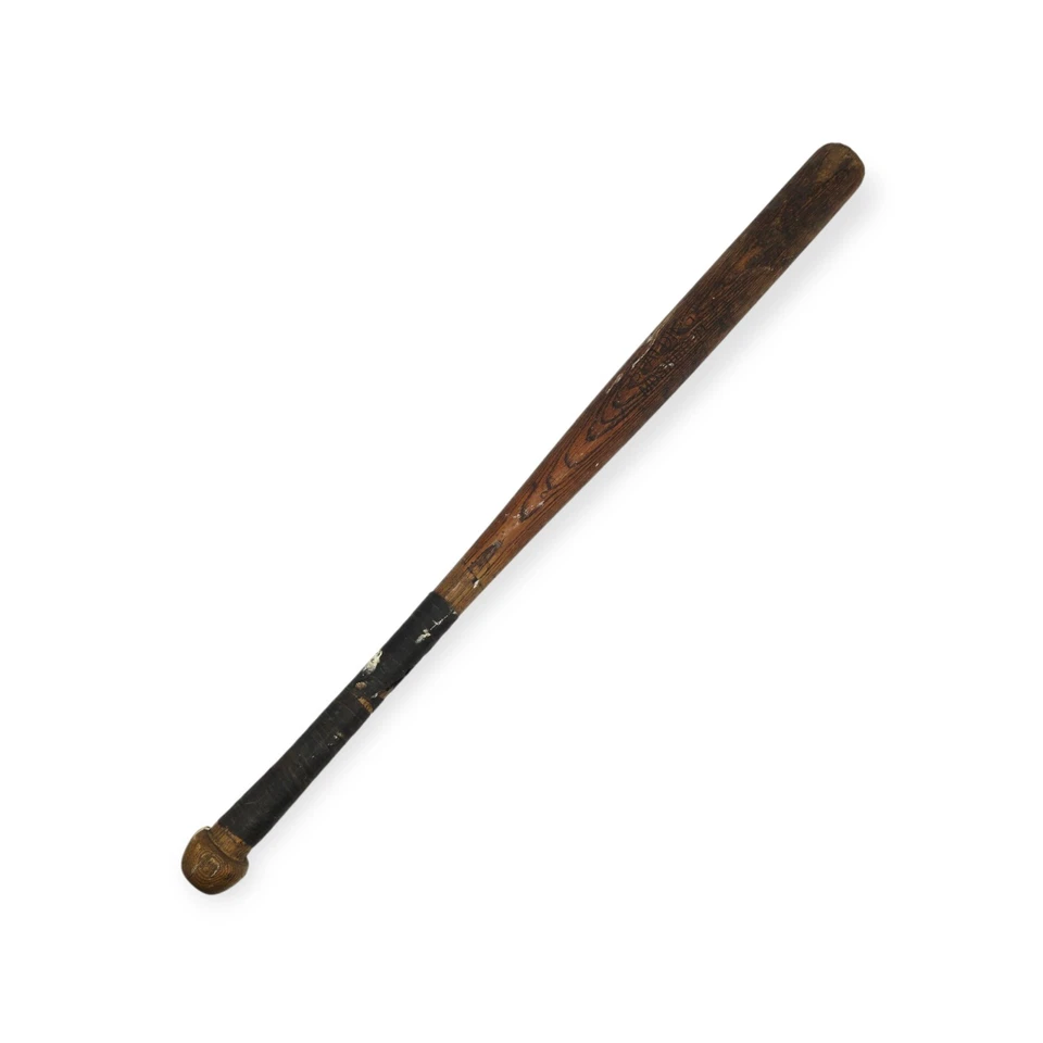 Vintage Spalding Mushroom Baseball 34" Bat Wooden Antique Late 1800s Early 1900s - Image 1 of 4