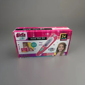 Kit capelli gioiello creatore ragazze - timbro strass e accessorio capelli fai da te 24 gemme - Foto 1 di 12