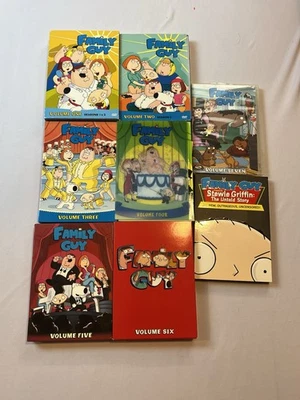 Family Guy DVD Lot Vol 1–7 + Stewie Griffin Untold Story Complete Set - Image 1 of 4