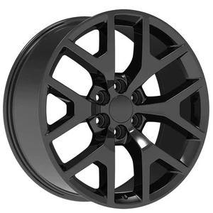 20x9"Performance Replicas Wheels PR169 Gloss Black Rims - Picture 1 of 7