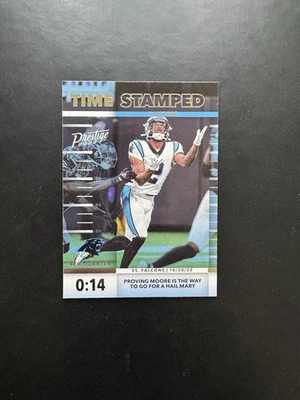 2023 Panini Prestige - Time Stamped D.J. Moore #TS-10 - Image 1 of 2