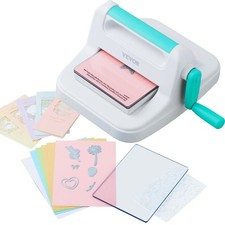 VEVOR Fustellmaschine 16 cm manuelle DIY Prägemaschine fürs Zuhause