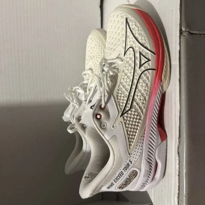 Zapatos de tenis Mizumo Energy Wave Exceed Tour 5 para mujer 9US 40EU blanco borde coral Foto 1 de 4
