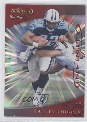 2000 Quantum Leaf Infinity Red /25 Yancey Thigpen #282 - Image 1 of 2