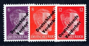LOKALAUSGABEN MEISSEN 1945 32-34 ** POSTFRISCH TADELLOS TEILSATZ (F7527 - Bild 1 von 2