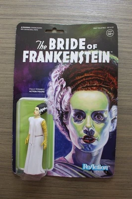 Figura de Reacción Super 7 Universal Studios Monstruos La Novia de Frankenstein Nueva Foto 1 de 2