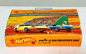 1968 HOT WHEELS REDLINE POP UP RACING GRANDSTAND 12 CAR CASE VINTAGE STYLE - Picture 1 of 11