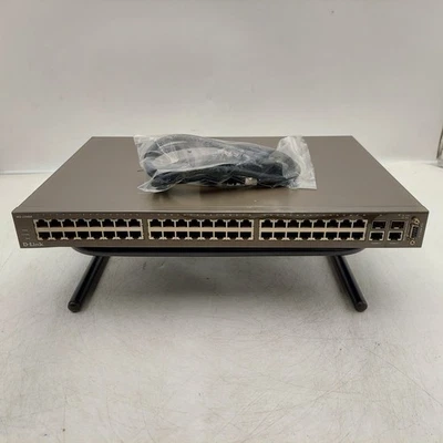 D-Link DES-3350SR 48 10/100Mbps plus 2 Gigabit Ports Layer 3 Stackable Switch - Image 1 of 4