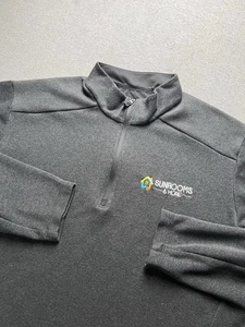 Arcteryx Pullover Mens 2XL Gray Covert LT 1/2 Zip Midweight Fleece Outdoor - Picture 1 of 9