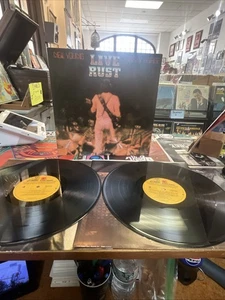 Neil Young & Crazy Horse, Live Rust, 1979 Lp/Vinyl Vg+ Record - Foto 1 di 13