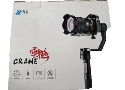 Cardán de 3 ejes Zhiyun Crane compatible con Sony, Canon, Nikon Foto 1 de 4