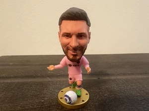 FIFA MLS Inter Miami Lionel Messi mini figure 6.5cm soccer bobblehead - Picture 1 of 2