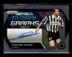 Zinedine Zidane 2025 Panini Prizm FIFA Club World Cup Auto Global Graphs - Picture 1 of 2