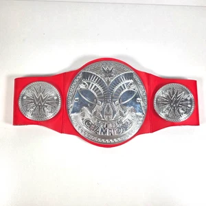 Cinturón de lucha libre WWE Tag Team Champions Champions Championship 2014 raro rojo usado - Imagen 1 de 7