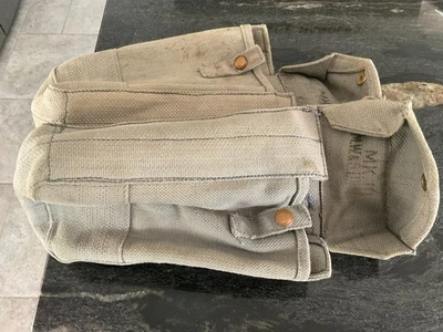 WW2 37 Pattern webbing RAF Bren basic pouches - Image 1 of 4