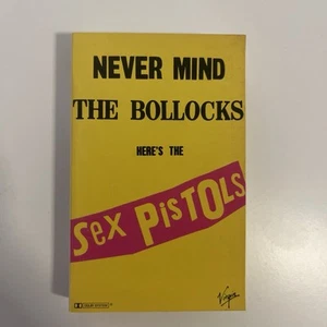 Sex Pistols - Never Mind The Bollocks 1977 Oz Cassette Tape PAPER LABELS - Picture 1 of 7