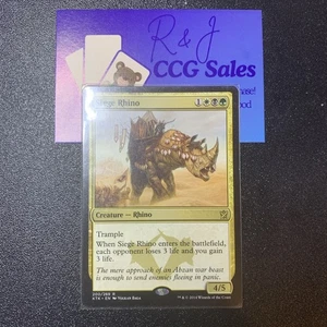MTG - Siege Rhino - Khans of Tarkir - Near Mint - Picture 1 of 2