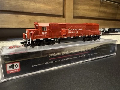 Atlas N Scale Canadian Pacific CP SD60 6247 DCC ESU Loksound - Image 1 of 2