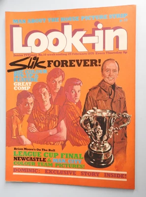 Look-in Magazine #10 - 28th Feb 1976 Slik Newcastle v Man City Abba Space 1999 + - Image 1 of 3