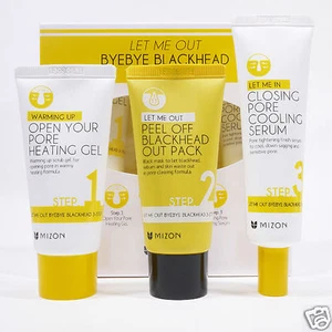 MIZON Let Me Out Bye Bye Blackhead 3-Step Kit - Picture 1 of 5