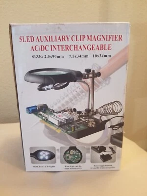 LED Auxiliary Clip Magnifier - Image 1 of 4