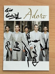 Adoro Autogrammkarte original signiert #7915 - Photo 1/1