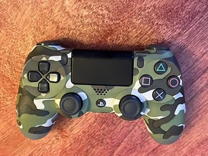 Sony Playstation 4 PS4 DualShock Wireless Controller : Used/Tested: Green Camo - Imagen 1 de 4