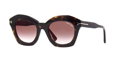 Gafas de sol Tom Ford Bardot-02 ft 0689 Habana/marrón sombreado (52F) Foto 1 de 4