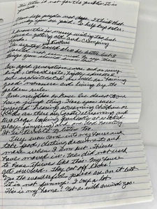 Senator Diane Feinstein complaint neighbor unposted Karen get off my lawn - Picture 1 of 5