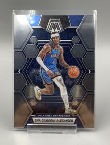 2022-23 Mosaic Base #4 Shai Gilgeous-Alexander - Oklahoma City Thunder