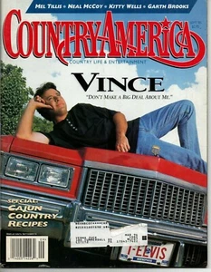 Country America September 1995 Vince Gill Neal McCoy Mel Tillis Barn Dance - Picture 1 of 3