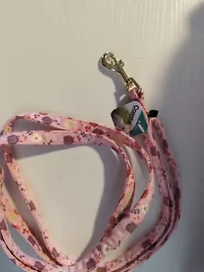 Coastal Accent 6' Dog Leash Lead Pink Flowered - Picture 1 of 2