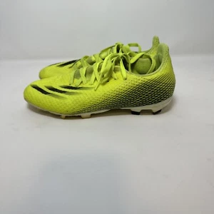adidas X Ghosted.3 MultiGround Soccer Cleats Youth Boys Black, Yellow Sneakers - Picture 1 of 5
