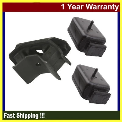 Juego de 3 piezas de montaje de motor y transmisión para Asuna Chevy GMC GEO Suzuki Pontiac 1,6 L Foto 1 de 4