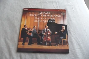 MOZART LP LES QUATUORS AVEC PIANO. BEAUX ARTS TRIO BRUNO GIURANNA PRESSLER - Bild 1 von 6