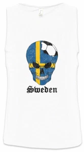 Sweden Football Comet Herren Tank Top swedish Soccer Flag World Championship - Picture 1 of 1