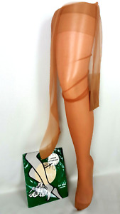 Nylon Stockings Veil 20D Beige Vintage Years 70 Size: 1 FR36/38 UK8.5 USA /D34/
