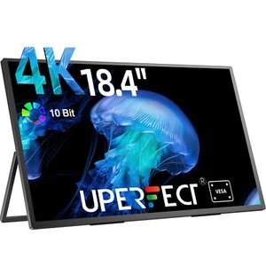 UPERFECT Portable Monitor 18.4 inch 4K Ultra-Slim FreeSync Gaming Display - Picture 1 of 7