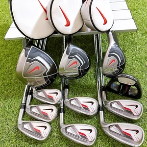 Juego de palos de golf NIKE SLINGSHOT para hombre sin bolsa Flex-SR para diestros de Japón - Imagen 1 de 23