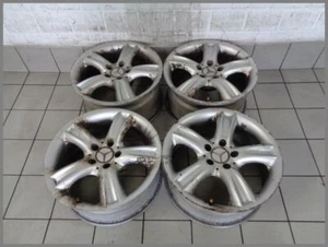 Mercedes W209 Alufelgen 7,5 x17 ET36 8,5x17 ET30 2094010302 2094011302 F92 SET - Picture 1 of 10