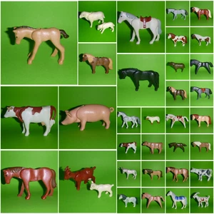 Playmobil - Pferd Pferde Schimmel Pony Fohlen Esel - zum Aussuchen - Bild 1 von 37