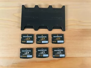 x6 Olympus xD-Picture Memory Card xD Cards for Olympus Fujifilm Cameras TESTED - Picture 1 of 3