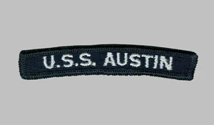 US Navy LPD-4 USS Austin Amphibious Transport Dock UIM Shoulder Rocker (01-06) - Picture 1 of 1