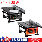 8" Portable Compact Table Saw for Jobsite DIY Projects Work Shop with 24T Blade