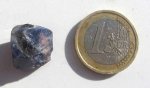 Blauer Saphir aus Kenia, 26.5 Ct., 14 mm, Rohedelstein, Schleifware (E2862) - Bild 1 von 3